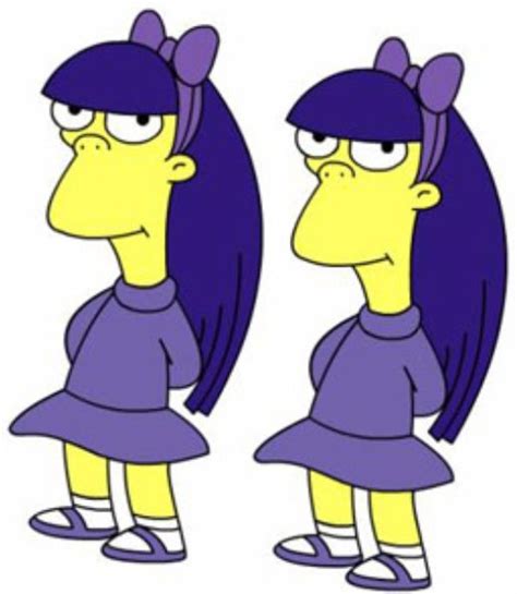 the simpsons twins